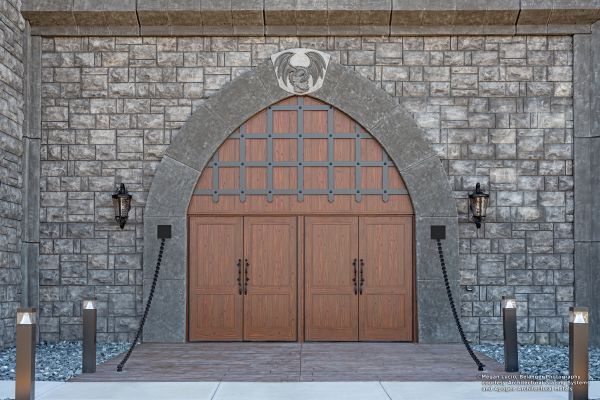 a castle door
