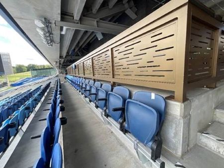 seats in a stadium setting