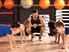 Kids Exercising at the Y
